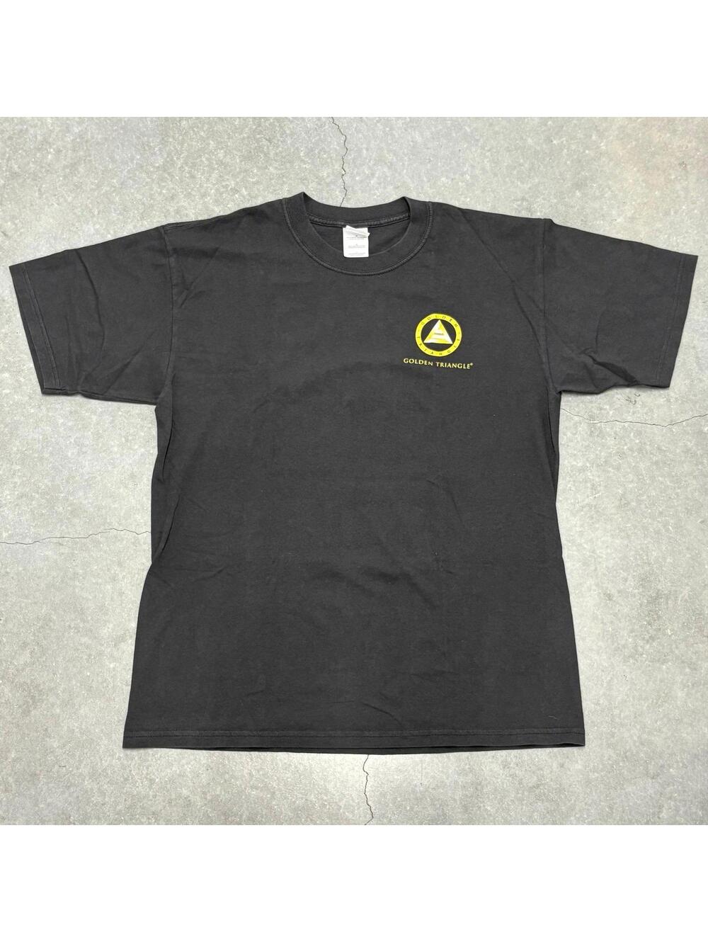 Gildan Golden Triangle Logo T Shirt